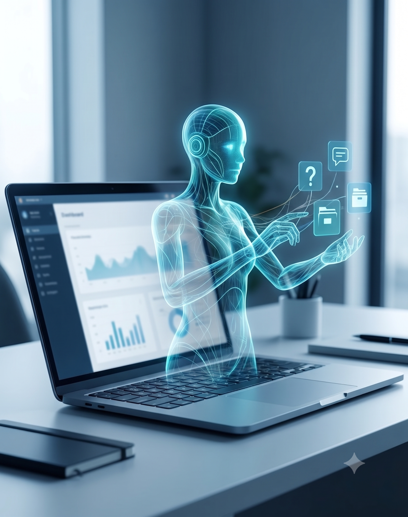 Smart AI Assistants — solution visual